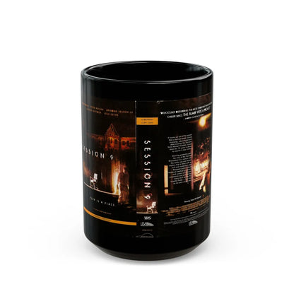 SESSION 9 VERSION 2 (VHS COVER) - Black Coffee Mug-15oz-Go Mug Yourself