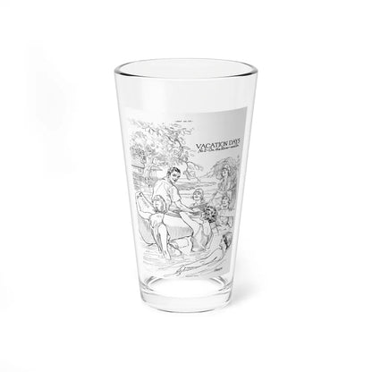 Set of 13 New York Tribune illustrations, 1923-1925 (1) (Magazine Illustration) Pint Glass 16oz 16oz - Go Mug Yourself