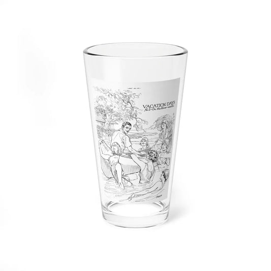 Set of 13 New York Tribune illustrations, 1923-1925 (1) (Magazine Illustration) Pint Glass 16oz 16oz - Go Mug Yourself