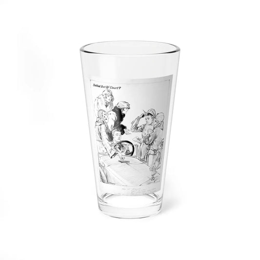 Set of 13 New York Tribune illustrations, 1923-1925 (4) (Magazine Illustration) Pint Glass 16oz 16oz - Go Mug Yourself