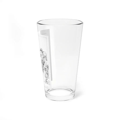 Set of 13 New York Tribune illustrations, 1923-1925 (4) (Magazine Illustration) Pint Glass 16oz - Go Mug Yourself