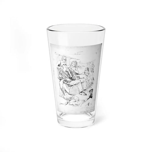 Set of 13 New York Tribune illustrations, 1923-1925 (8) (Magazine Illustration) Pint Glass 16oz 16oz - Go Mug Yourself