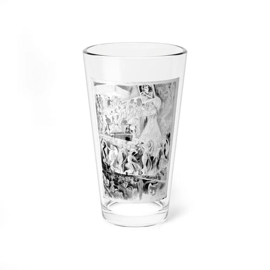 Set of 13 New York Tribune illustrations, 1923-1925 (9) (Magazine Illustration) Pint Glass 16oz 16oz - Go Mug Yourself