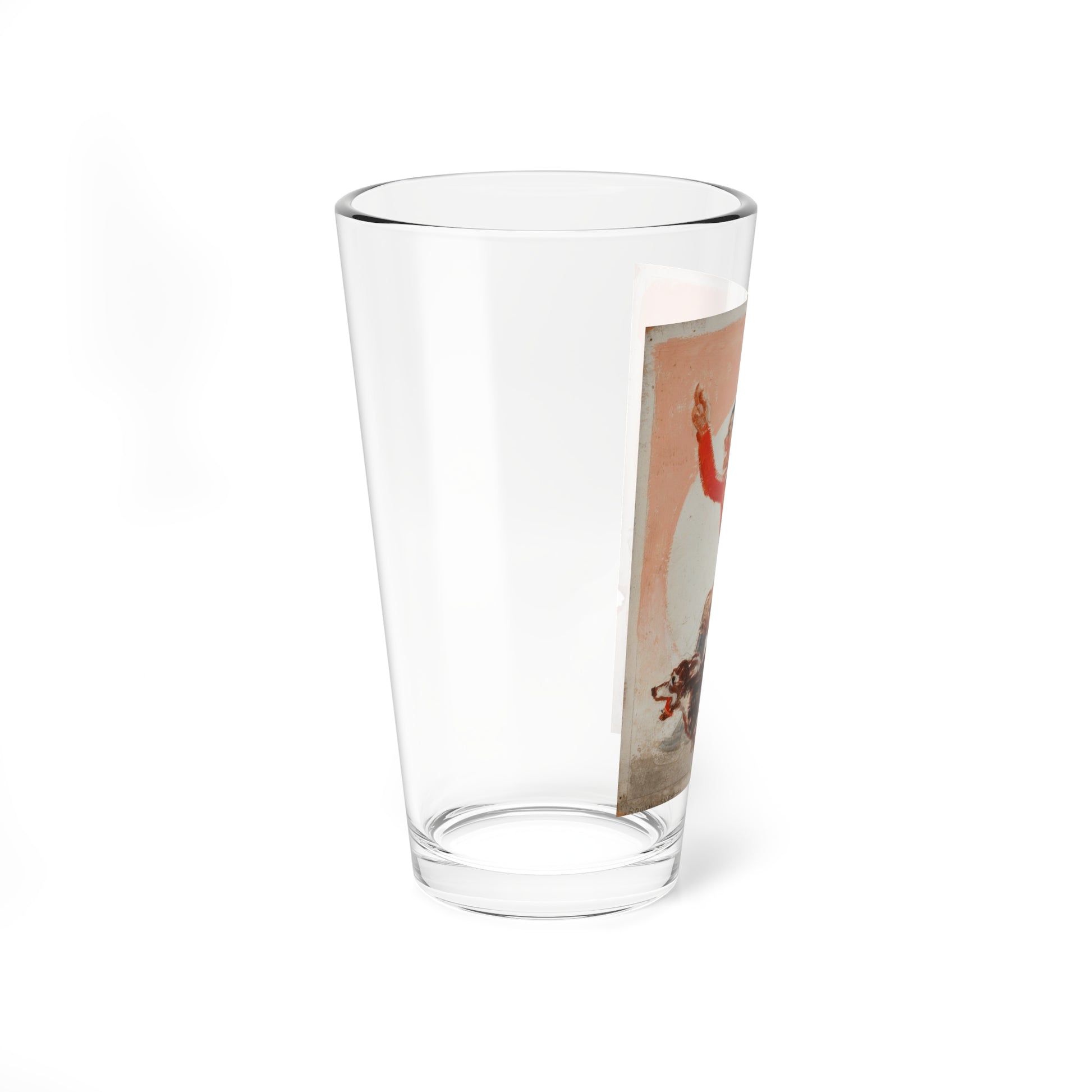 Set of five story illustrations (1) (Magazine Illustration) Pint Glass 16oz-Go Mug Yourself