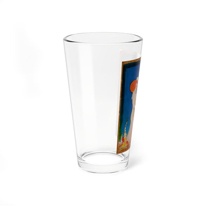 Set of five story illustrations (2) (Magazine Illustration) Pint Glass 16oz-Go Mug Yourself