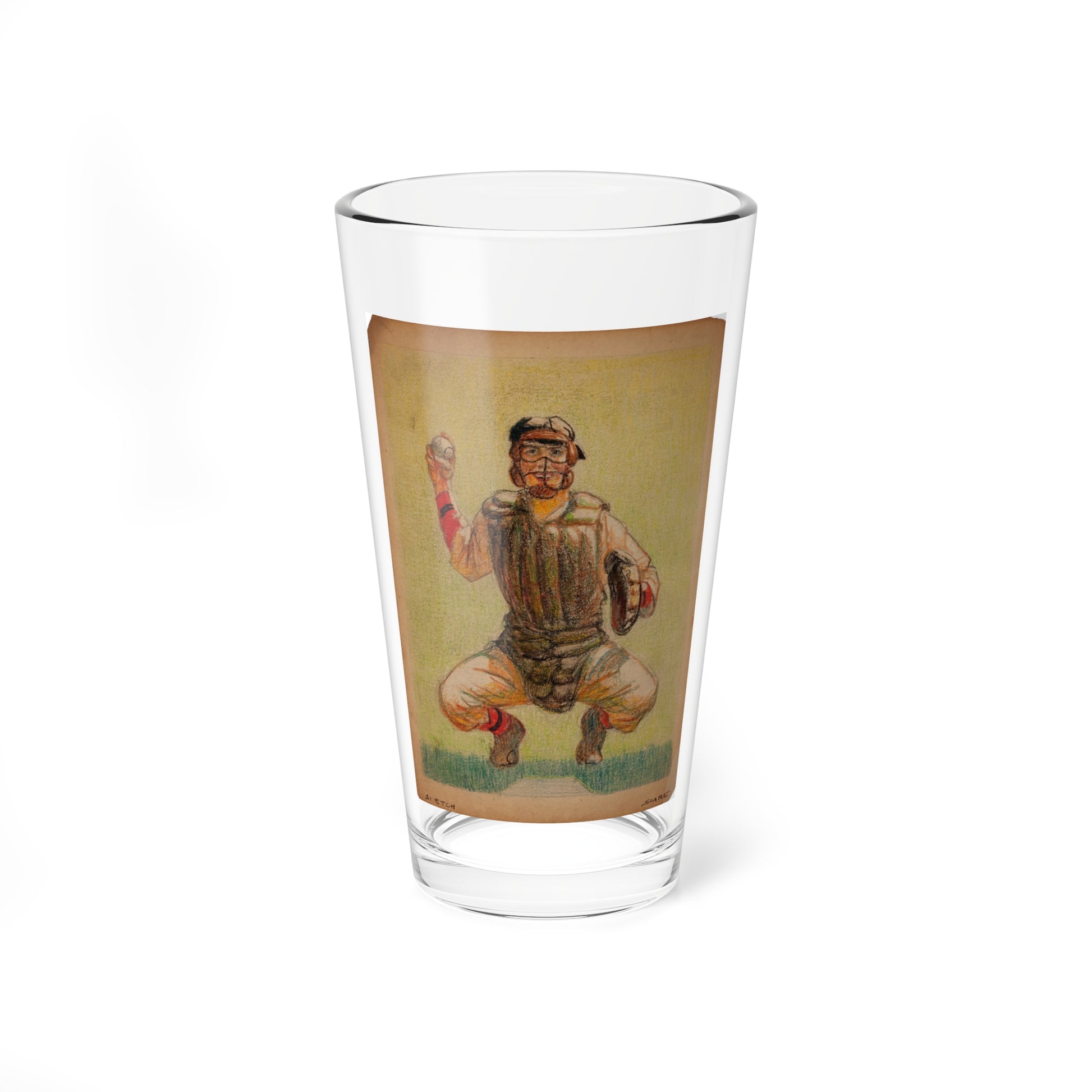 Set of five story illustrations (4) (Magazine Illustration) Pint Glass 16oz-16oz-Go Mug Yourself