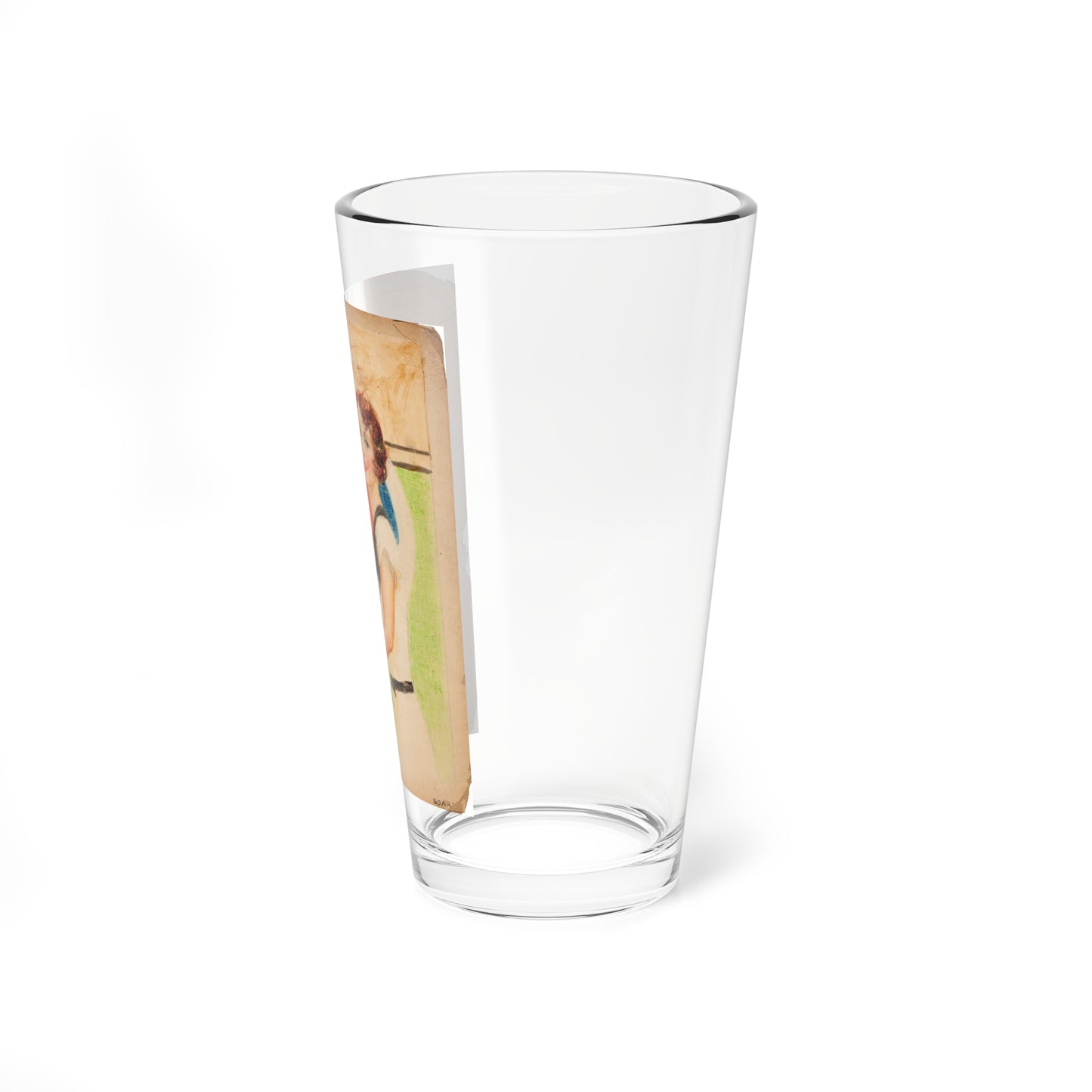 Set of five story illustrations (5) (Magazine Illustration) Pint Glass 16oz-Go Mug Yourself