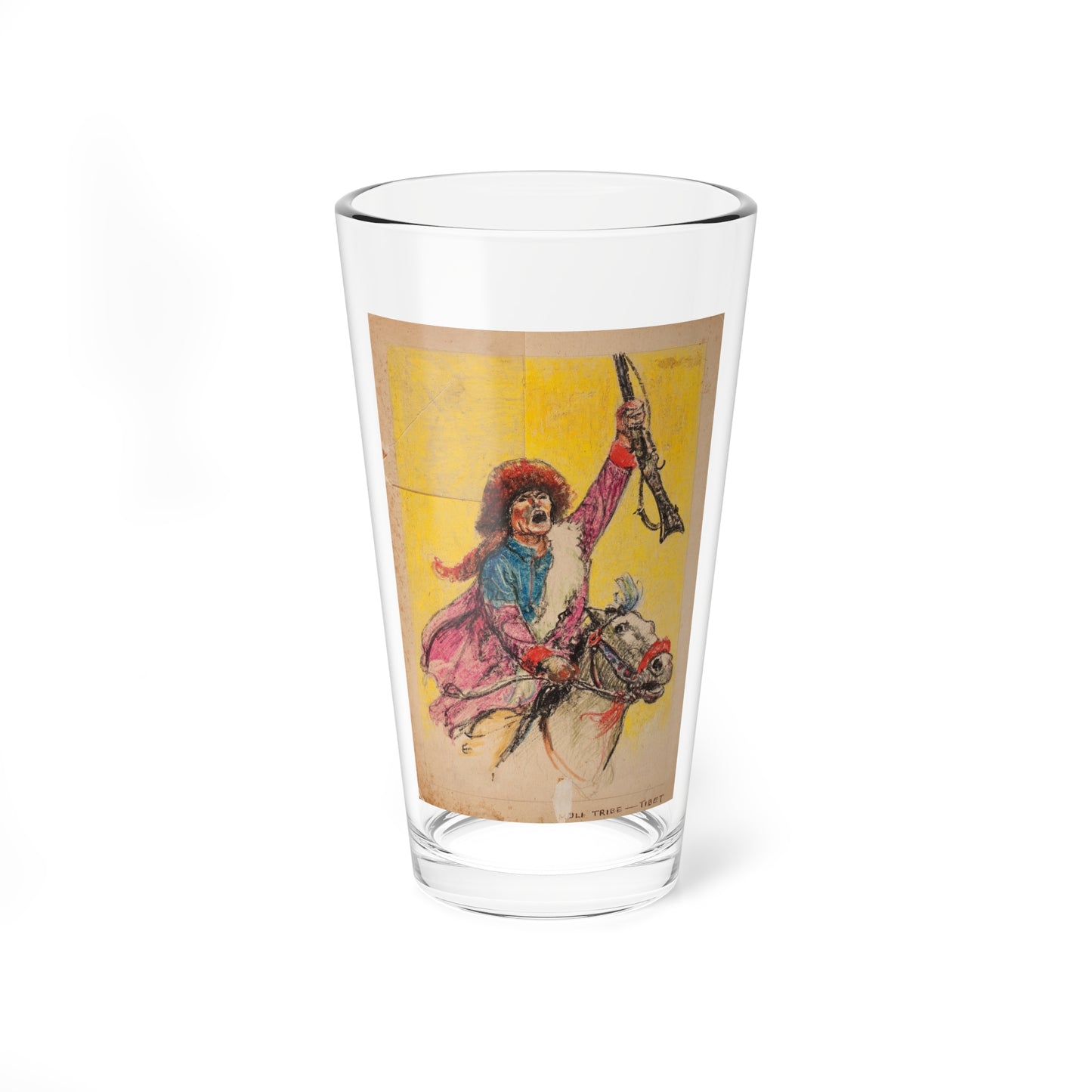 Set of six story illustrations (1) (Magazine Illustration) Pint Glass 16oz-16oz-Go Mug Yourself