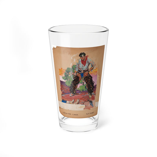 Set of six story illustrations (3) (Magazine Illustration) Pint Glass 16oz-16oz-Go Mug Yourself