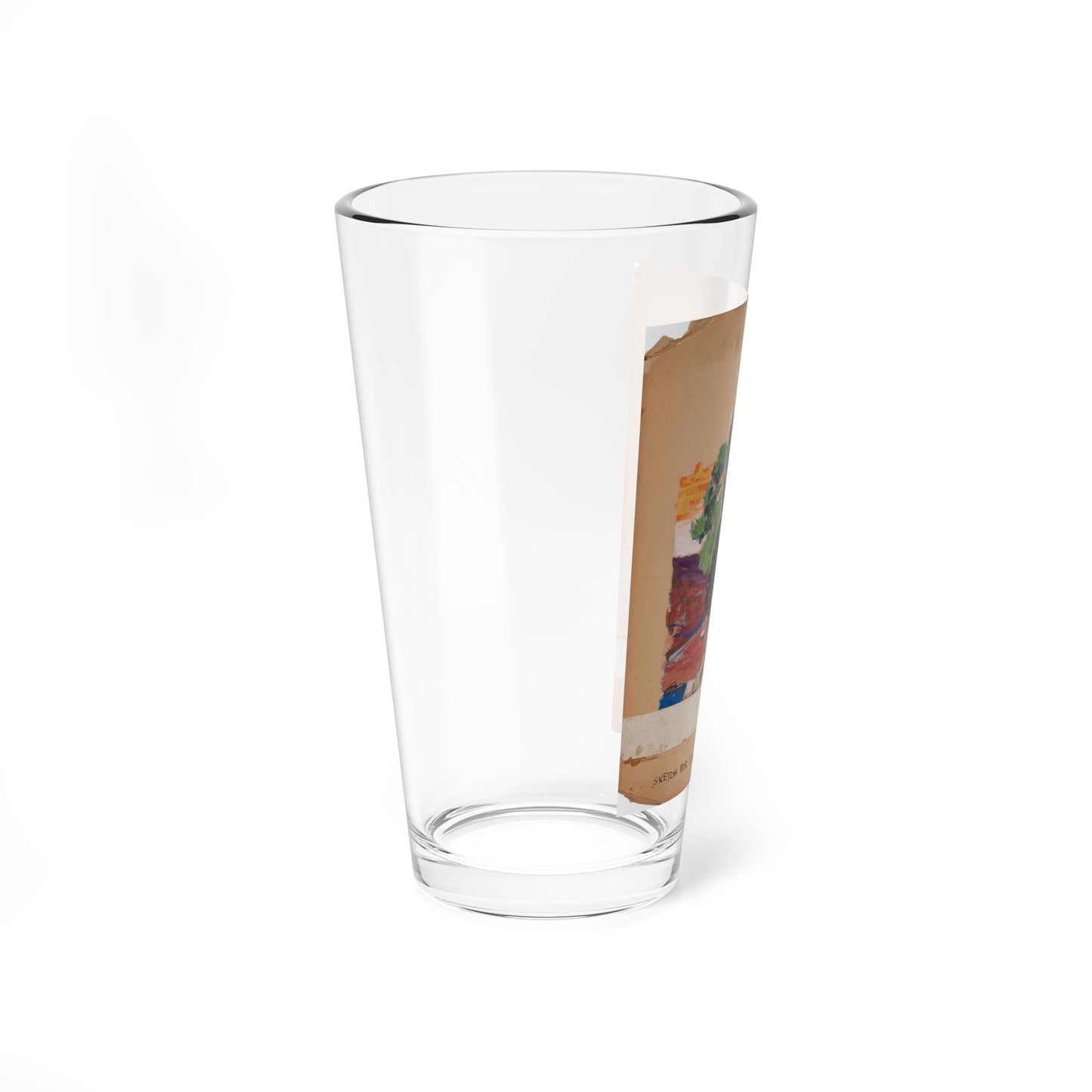 Set of six story illustrations (3) (Magazine Illustration) Pint Glass 16oz-Go Mug Yourself