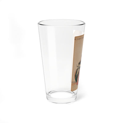 Set of six story illustrations (4) (Magazine Illustration) Pint Glass 16oz-Go Mug Yourself