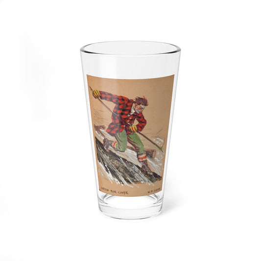 Set of six story illustrations (5) (Magazine Illustration) Pint Glass 16oz-16oz-Go Mug Yourself