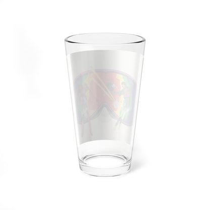 Set of three (1) ski advertisement posters (Magazine Illustration) Pint Glass 16oz-Go Mug Yourself