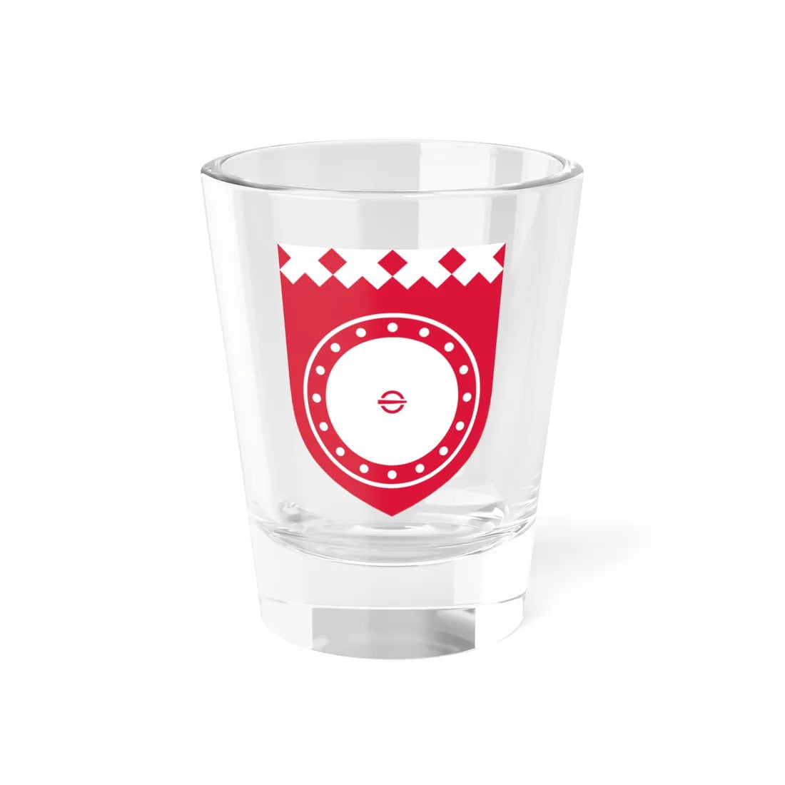 Setomaa valla vapp (Estonia) (Coat of Arms) Shot Glass 1.5oz 1.5oz - Go Mug Yourself