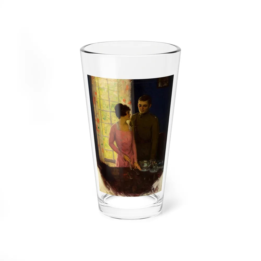 Setting the Table (Magazine Illustration) Pint Glass 16oz-16oz-Go Mug Yourself