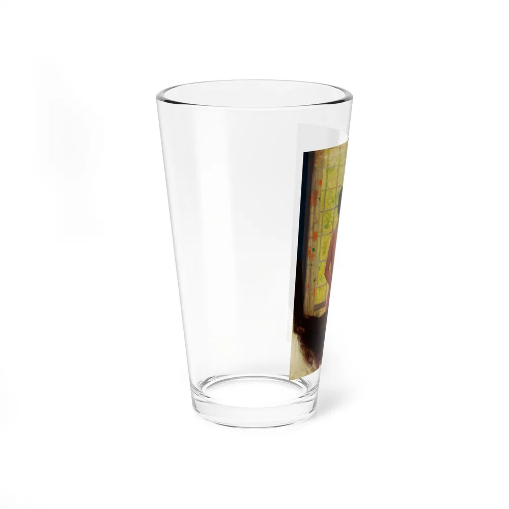 Setting the Table (Magazine Illustration) Pint Glass 16oz-Go Mug Yourself