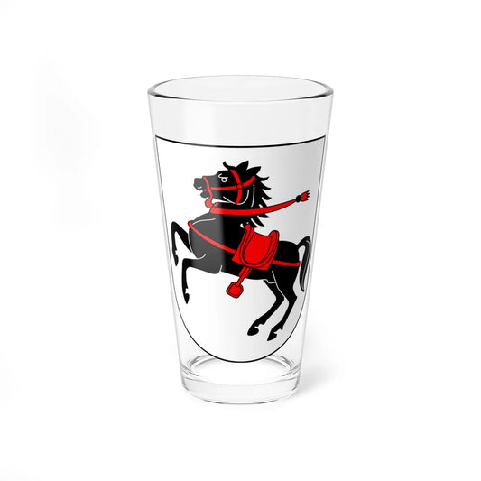 Seuzach-blazon (Switzerland) (Coat of Arms) Pint Glass 16oz 16oz - Go Mug Yourself