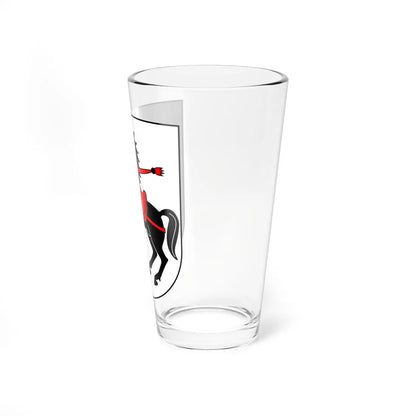 Seuzach-blazon (Switzerland) (Coat of Arms) Pint Glass 16oz - Go Mug Yourself
