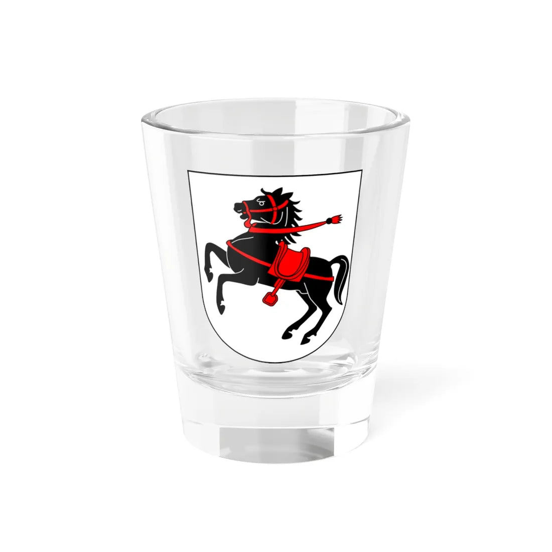 Seuzach-blazon (Switzerland) (Coat of Arms) Shot Glass 1.5oz 1.5oz - Go Mug Yourself