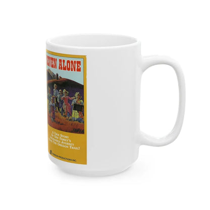 SEVEN ALONE (VHS COVER) - White Coffee Mug-Go Mug Yourself