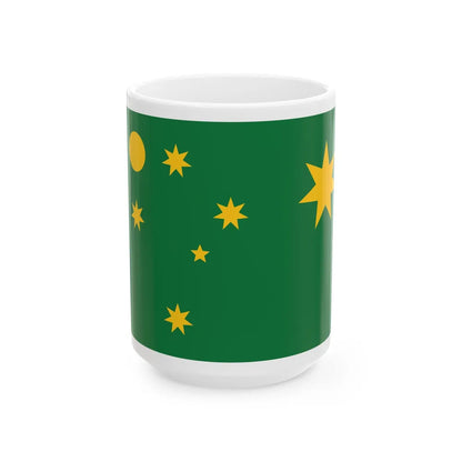 Seven Golden Stars 2004 (Australia) White Coffee Mug 15oz - Go Mug Yourself