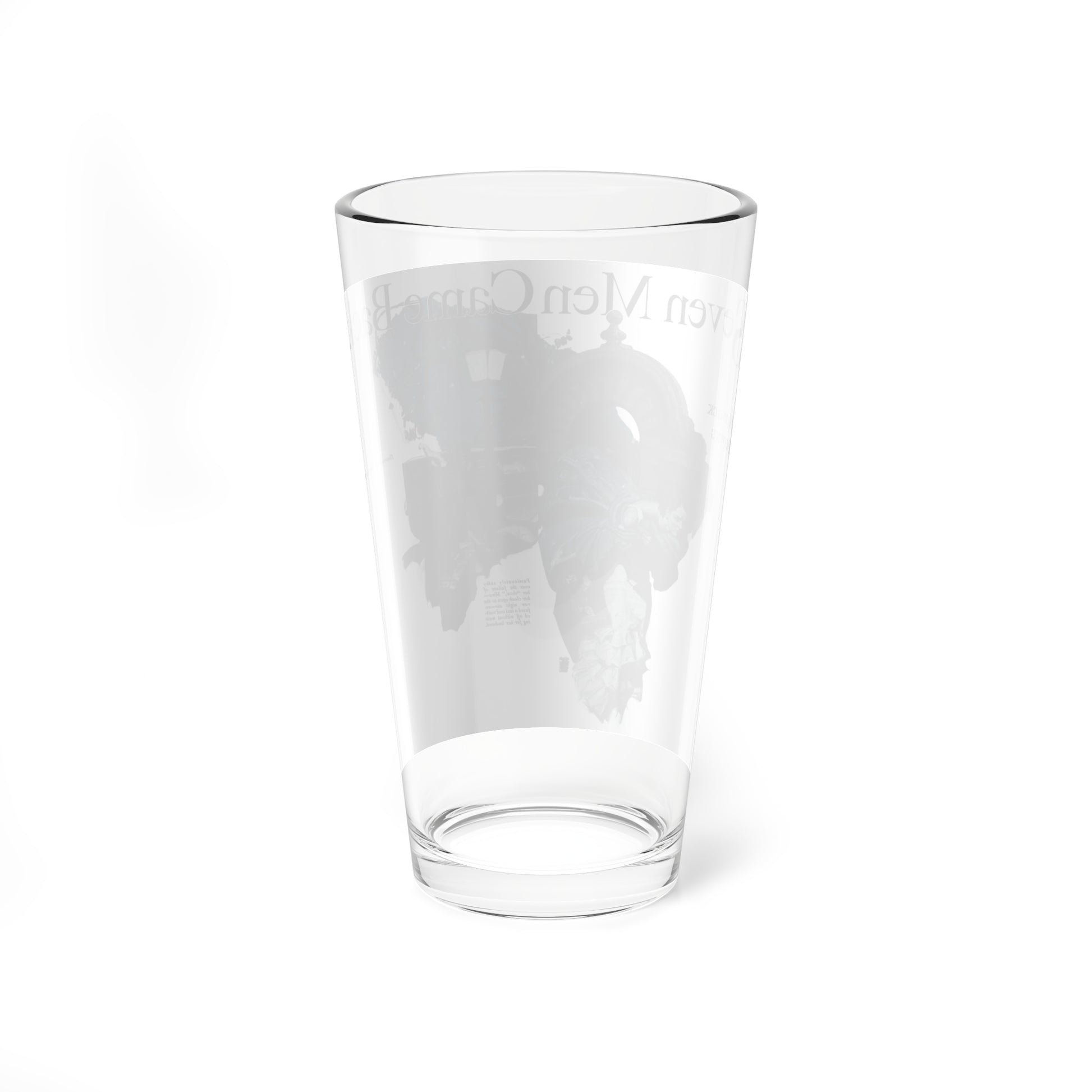 Seven Men Came Back (1), Cosmopolitan, January 1934 (Magazine Illustration) Pint Glass 16oz-Go Mug Yourself