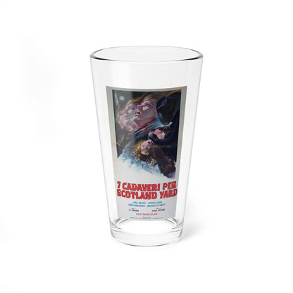 SEVEN MURDERS FOR SCOTLAND YARD 1971 Movie Poster - Pint Glass 16oz-16oz-Go Mug Yourself