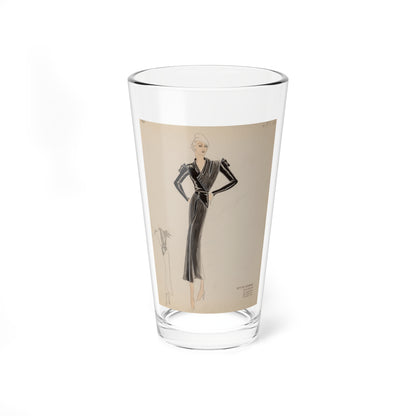 Seven Studio Designs, circa 1930 and 1950 4 (Magazine Illustration) Pint Glass 16oz-16oz-Go Mug Yourself