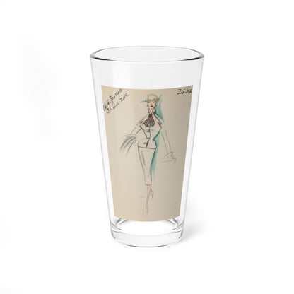 Seven Studio Designs, circa 1930 and 1950 5 (Magazine Illustration) Pint Glass 16oz-16oz-Go Mug Yourself