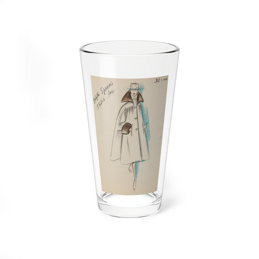 Seven Studio Designs, circa 1930 and 1950 7 (Magazine Illustration) Pint Glass 16oz-16oz-Go Mug Yourself