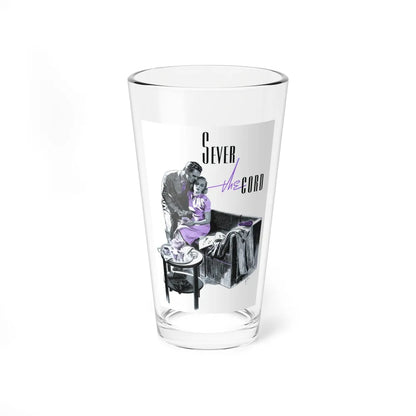 Sever the Cord (Magazine Illustration) Pint Glass 16oz-16oz-Go Mug Yourself