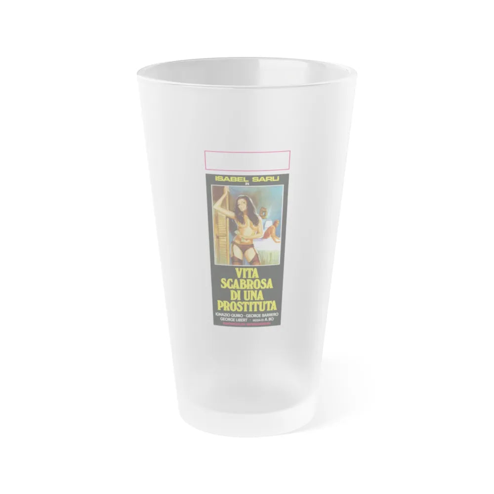 SEX AND LOVE 1969 Movie Poster - Frosted Pint Glass 16oz-16oz-Frosted-Go Mug Yourself