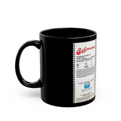 SEX CONNECTION (VHS COVER) - Black Coffee Mug - Go Mug Yourself