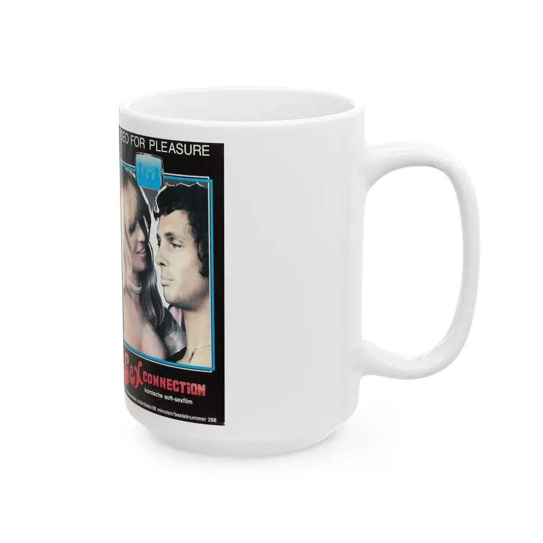SEX CONNECTION (VHS COVER) - White Coffee Mug - Go Mug Yourself