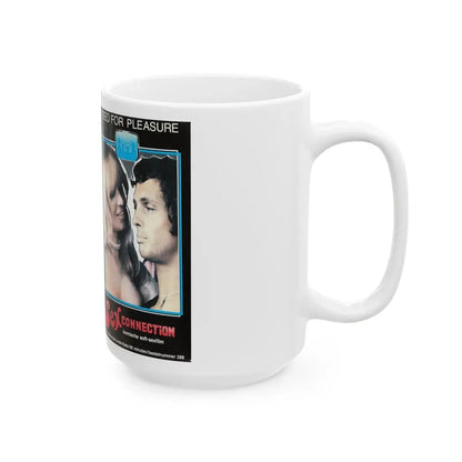 SEX CONNECTION (VHS COVER) - White Coffee Mug - Go Mug Yourself