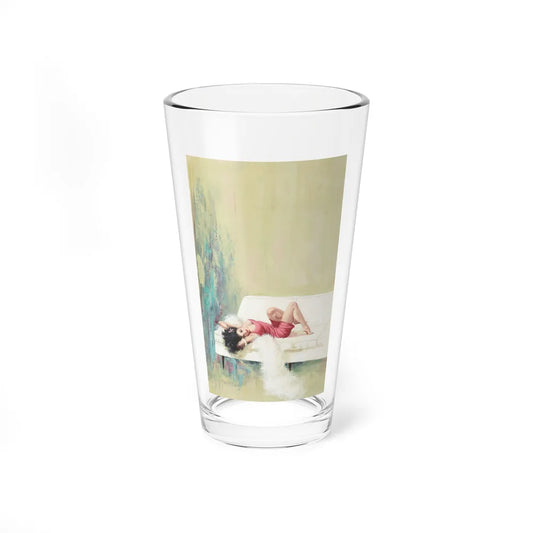 Sex Is a Woman Named Nina, Beacon paperback cover, 1964 - Pint Glass 16oz 16oz - Go Mug Yourself