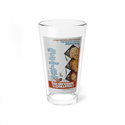 SEX KITTENS GO TO COLLEGE 1960 Movie Poster - Pint Glass 16oz 16oz - Go Mug Yourself