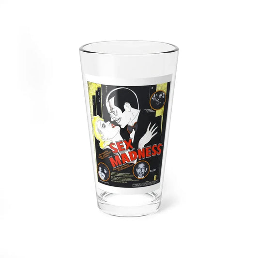 SEX MADNESS 1938 Movie Poster - Pint Glass 16oz 16oz - Go Mug Yourself
