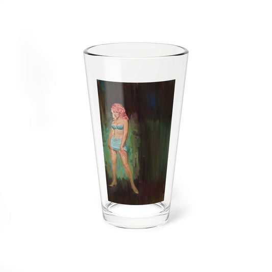 Sexy Red Head - Pint Glass 16oz-16oz-Go Mug Yourself