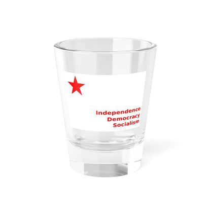 SFI-flag (India) Shot Glass 1.5oz 1.5oz - Go Mug Yourself