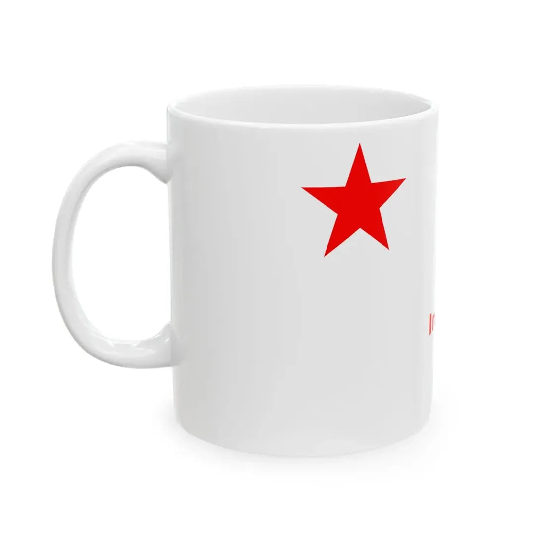 SFI-flag (India) White Coffee Mug - Go Mug Yourself