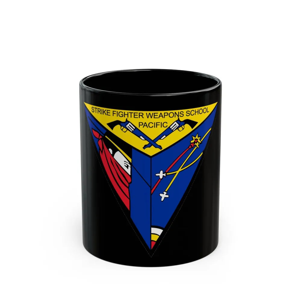 SFWSP Strike Fighter Weapons School Pacific (U.S. Navy) Black Coffee Mug-11oz-Go Mug Yourself