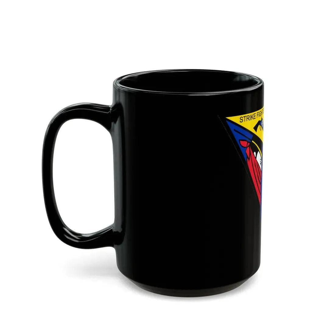 SFWSP Strike Fighter Weapons School Pacific (U.S. Navy) Black Coffee Mug - Go Mug Yourself