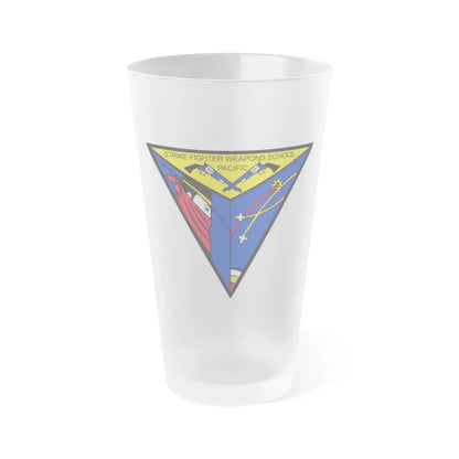 SFWSP Strike Fighter Weapons School Pacific (U.S. Navy) Frosted Pint Glass 16oz Default Title - Go Mug Yourself