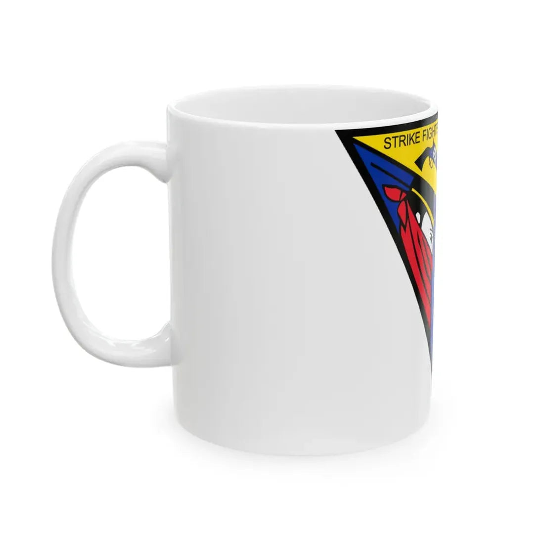 SFWSP Strike Fighter Weapons School Pacific (U.S. Navy) White Coffee Mug - Go Mug Yourself