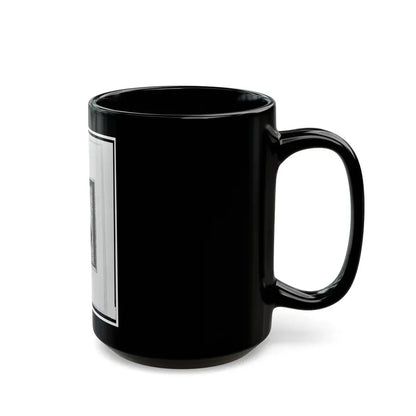 Sgt. Hermann Reintanz, Head-And-Shoulders Portrait, Facing Front (U.S. Civil War) Black Coffee Mug - Go Mug Yourself