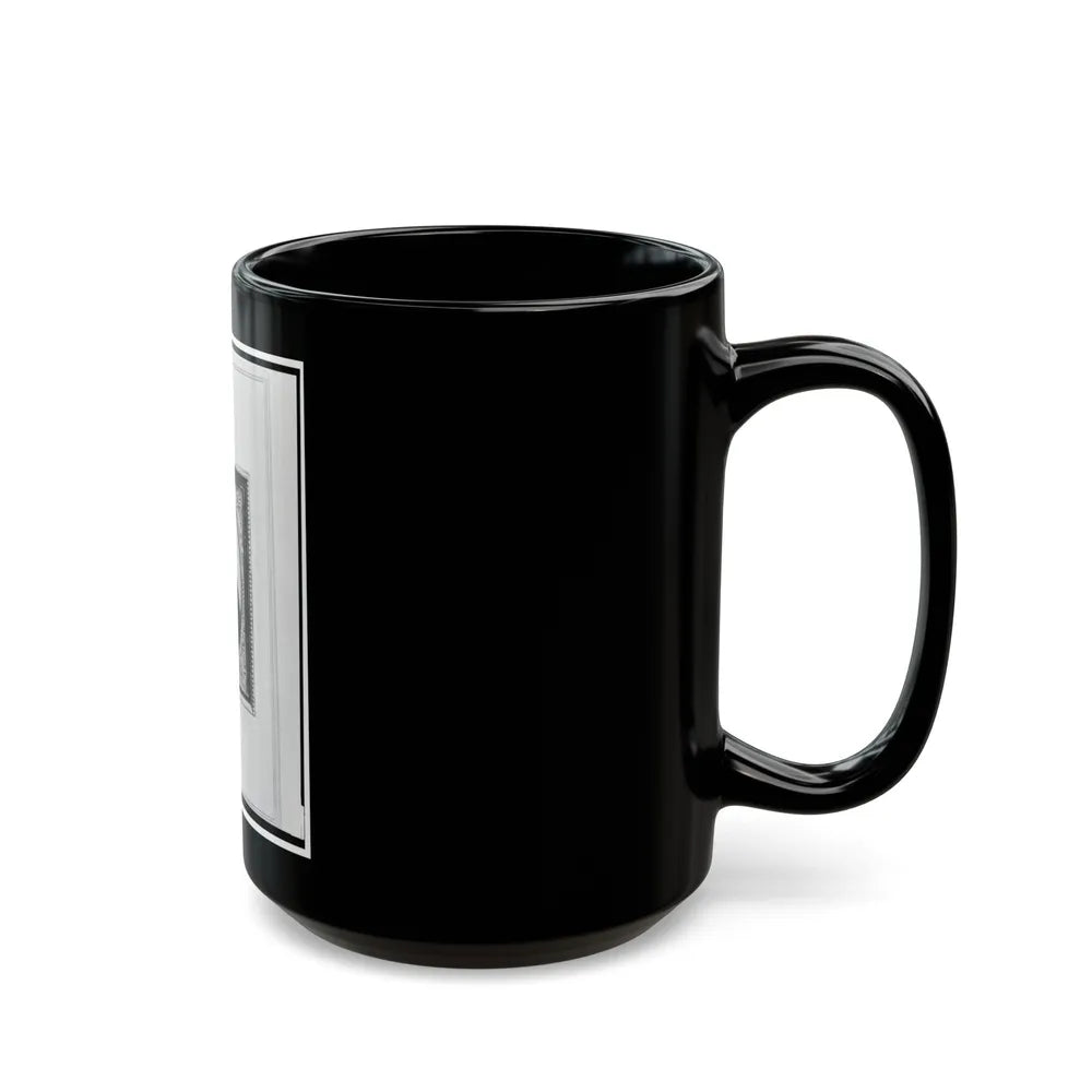 Sgt. Hermann Reintanz, Head-And-Shoulders Portrait, Facing Front (U.S. Civil War) Black Coffee Mug-Go Mug Yourself