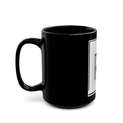 Sgt. Hermann Reintanz, Head-And-Shoulders Portrait, Facing Front (U.S. Civil War) Black Coffee Mug-Go Mug Yourself