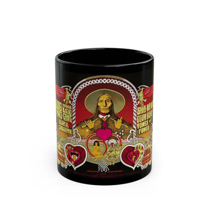 Sha Na Na 1970 (Music Poster) Black Coffee Mug 11oz - Go Mug Yourself