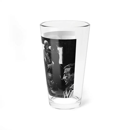 Shack-Up Heroes of Bambang City, True War, July 1958 (Magazine Illustration) Pint Glass 16oz - Go Mug Yourself